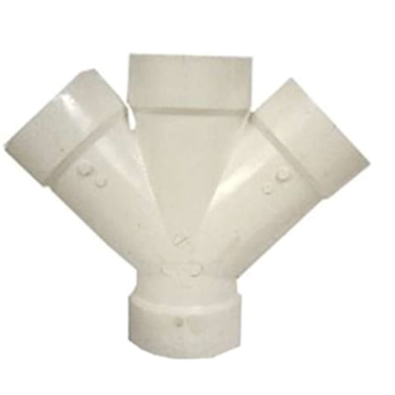Genova 192352 Pipe Wye, 2 Inch