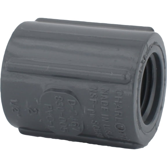 Genova 301258 PVC Schedule 80 Coupling