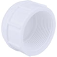 thumbnail image 1 of Genova Products Pipe Cap PVC Dome - Female, Durable, SCH 40 - 1-1/2 In, White, Pack Of 1, 1 of 3