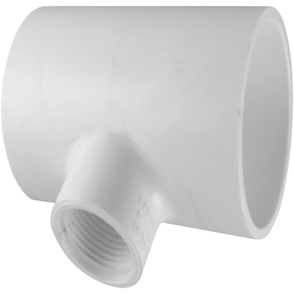 Genova 31479 Schedule 40 Pressure Solvent X Threaded Tee