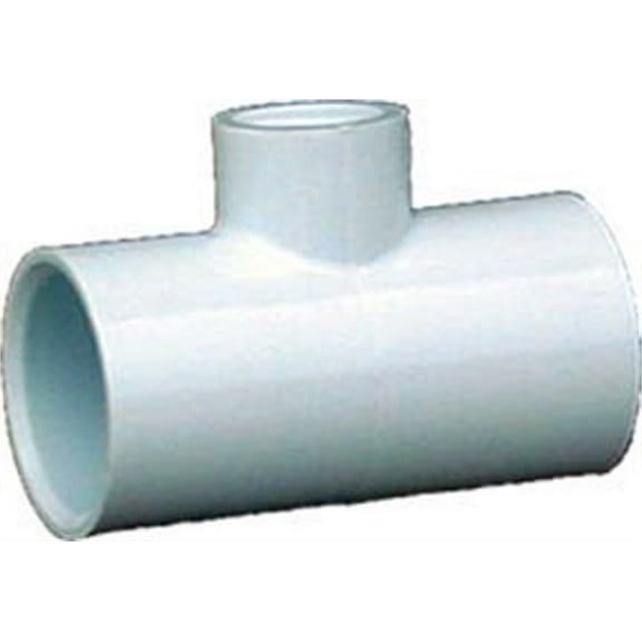 Genova Products 31481 3/4" X 3/4" X 1/2" PVC Sch. 40 Reducing Female Tees Pack of 10