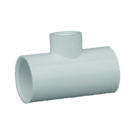 Genova Products Pipe Tee Schedule 40 Pressure Solvent X Threaded - 1 Piece