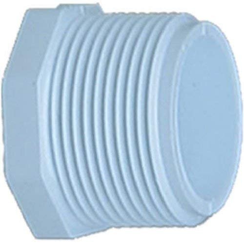 Pvc Thread Plug Genova Products PVC Threaded Plug 31805 - Durable Pipe Fitting - White ...