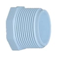 thumbnail image 1 of 31805 PVC Pressure Pipe Plug, White PVC, 1/2-In. - Quantity 10, 1 of 2
