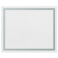 thumbnail image 1 of Genova 36” Rectangle Frameless Modern LED Bathroom Vanity Mirror, 1 of 11