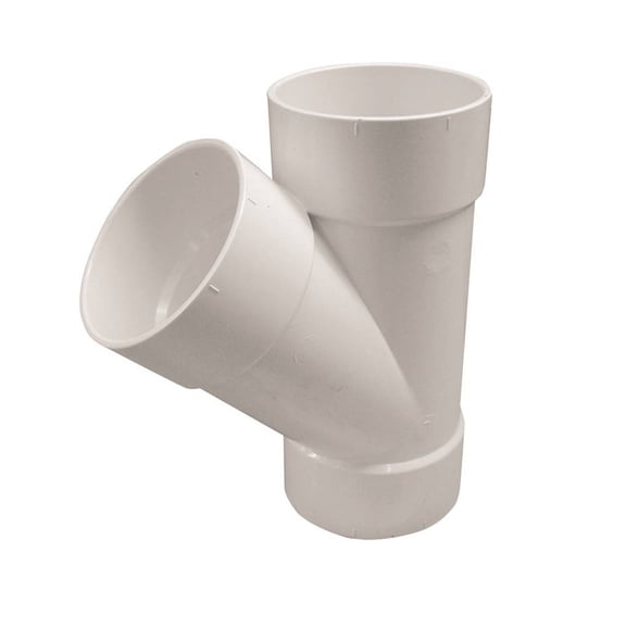 Genova 414135BC Pipe Wye, 6 in x 6 in x 4 in