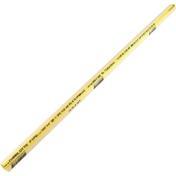 Charlotte Pipe Solid Cut Pipe CPVC - 3/4 In x 2 Ft, Multicolor