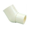 thumbnail image 1 of Genova 52707 Tube Street Elbow, 45 deg, 3/4 in, Slip x Spigot, 400 psi at 73 deg F, 100 psi at 180 deg F, CPVC, 1 of 4