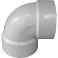 thumbnail image 1 of Genova 70730 Schedule-40 PVC-DWV 3" 90-Degree Vent Elbow Piping, Hub x Hub, 1 of 1