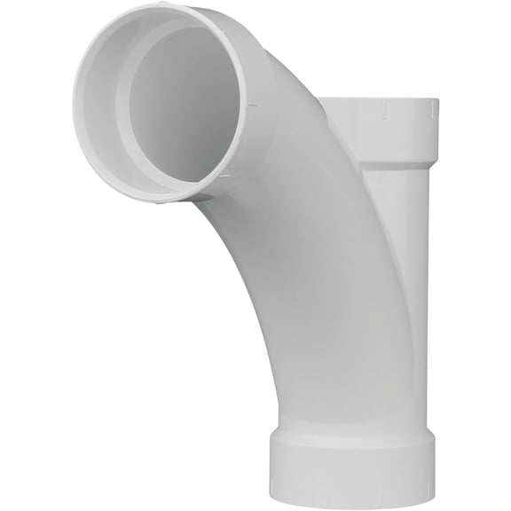 Genova 72540 Combination Tee-Wye Pipe Fitting, 4 Inch