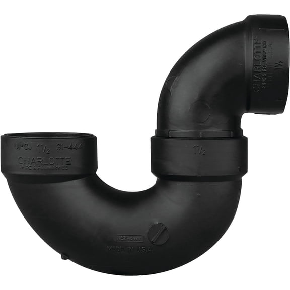 Genova 800 P-Trap, 3 In, Hub, Abs