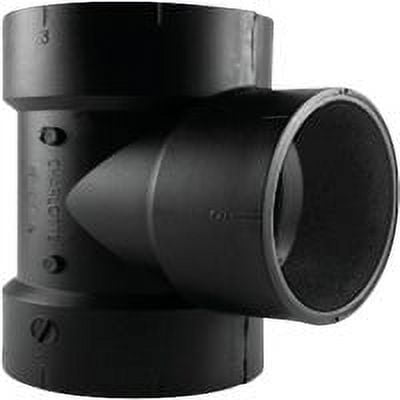 Charlotte Pipe Vent Tee - ABS Waste & Sewer - 3 In Residential Use, Standard Application
