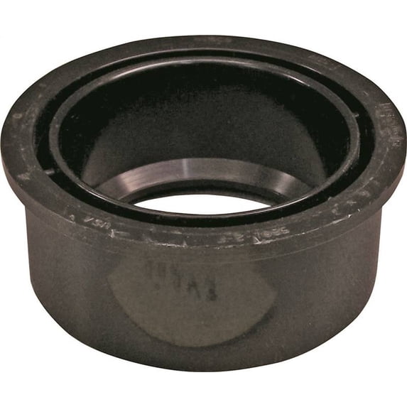 Charlotte Pipe 4 in. Hub T X 2 in. D Spigot ABS Adapter