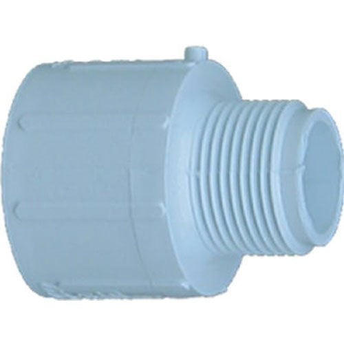 Genova Products 30476 3/4" X 1" PVC Sch. 40 Reducing Male Adapters Pack of 10