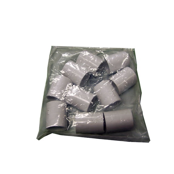 Genova Products 30107CP 3/4" PVC Coupling 10 Count