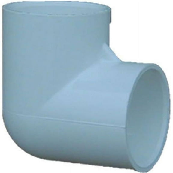 Genova Products PVC Elbow - 90 Degree, Durable - 1" x 3/4", White