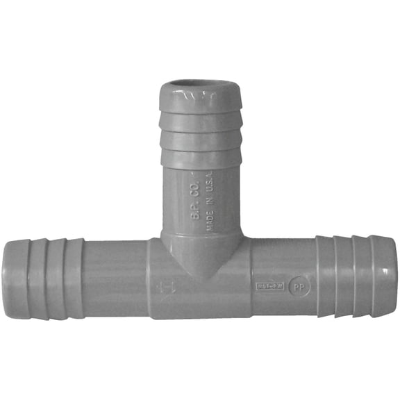 Genova Products Insert Tee Plastic Fitting - 3/4 In. Tee - Size: 3/4 In.