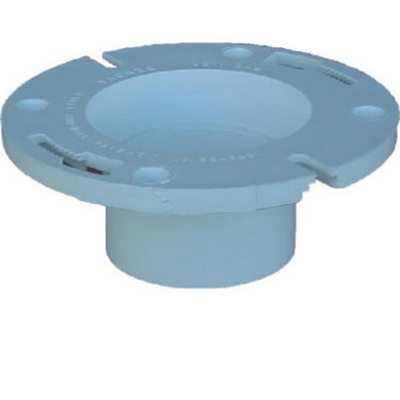 Genova Products 65134 3 x 4 in. DWV Schedule 30 Closet Flange Pack