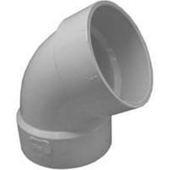 Genova Products Elbow Pipe Fitting - PVC, 4 Inch