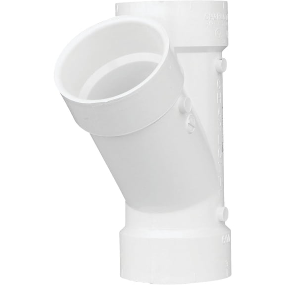 Genova Products 71030 PVC Wye Pipe Fitting, 3"