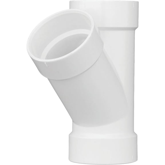 Genova Products 71040 Wye Pipe Fitting, 4"