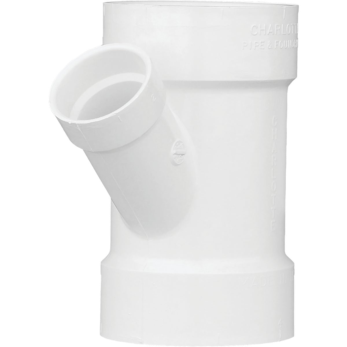 Genova Products 71042 Reducing Wye Pipe Fitting, 4