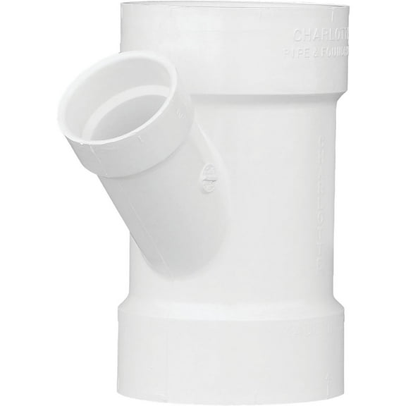 Genova Products 71042 Reducing Wye Pipe Fitting, 4" x 2"
