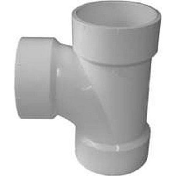 Genova Products 71130 3" Sch. 40 PVC-DWV Sanitary Tees