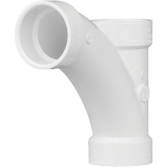 Genova Products 72520 Combination Tee-Wye Pipe Fitting, 2"