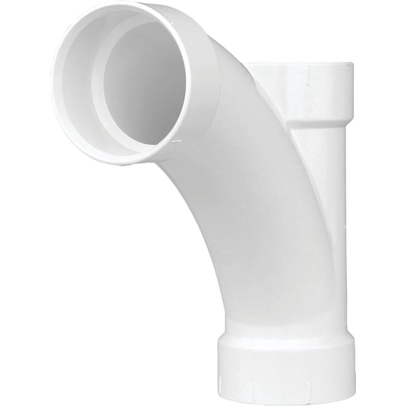 Genova Products 72530 Combination Tee-Wye Pipe Fitting, 3"