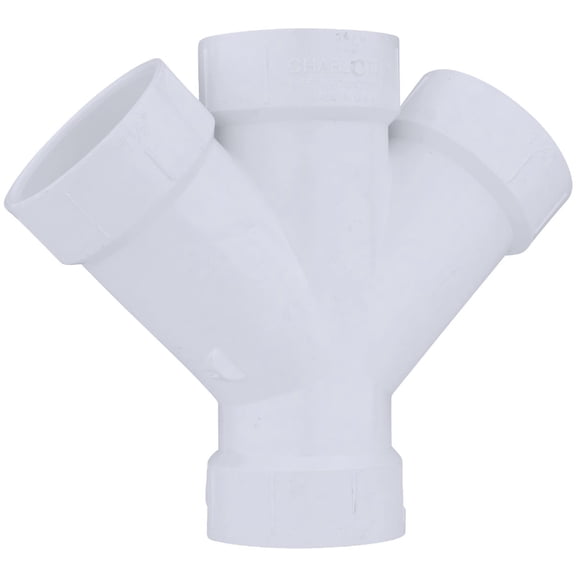 Genova Products 73415 Double Wye Pipe Fitting, 1 1/2"