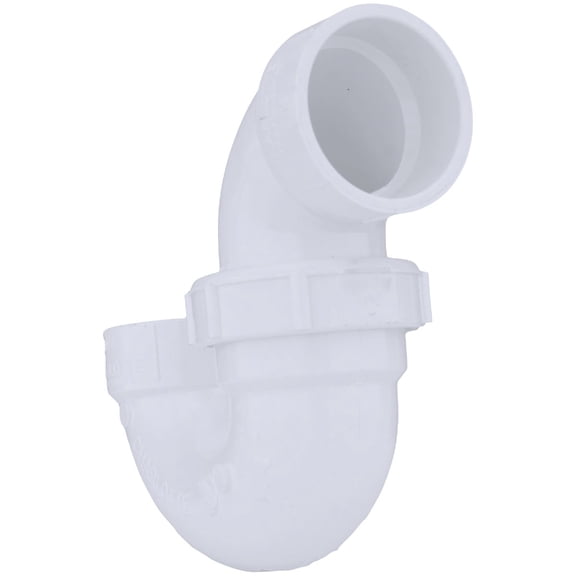 Genova Products 78315 Adjustable P-Trap, 1 1/2" , White