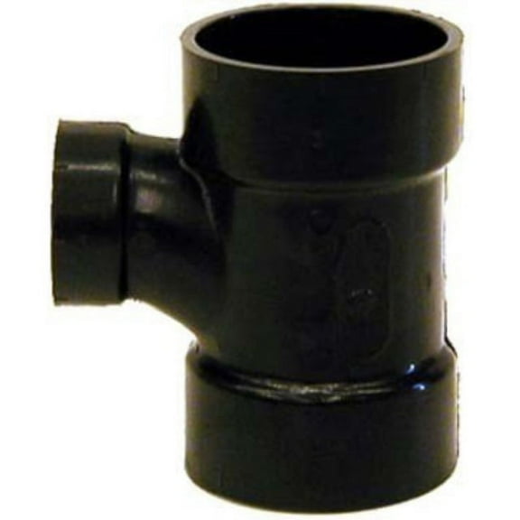 Genova Products ABS-DWV Reducing Sanitary Tee Fitting - 2" x 2" x 1-1/2"