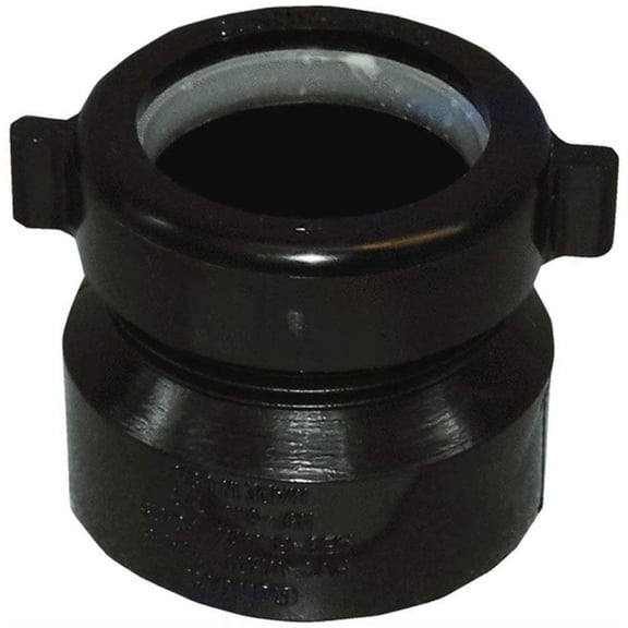 Genova Products 82215 Trap Adapters, 1-1/2 by 1-1/2", Black