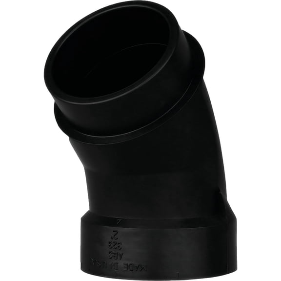 Genova Products 82720 ABS-DWV 45-Degree Street Elbows, 2"