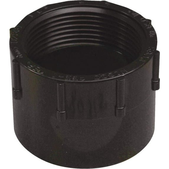 Genova Products ABS-DWV Female Adapter, 4"