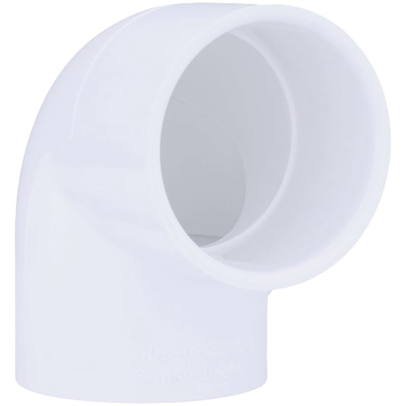 Genova Products PVC 90 Degree Elbow, 2-1/2"