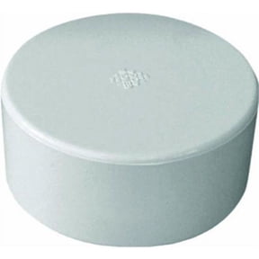 4 Inch PVC Caps for Plumbing and Repairs