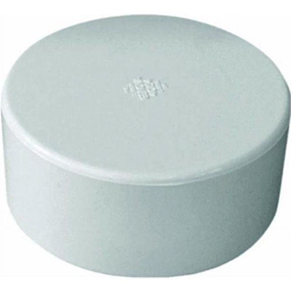 4 Inch PVC Caps for Plumbing and Repairs