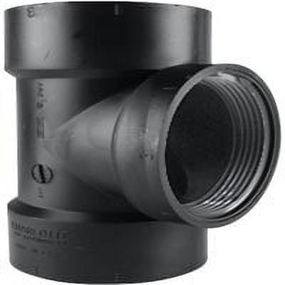 1PC Charlotte Pipe Test ABS Cleanout Tee