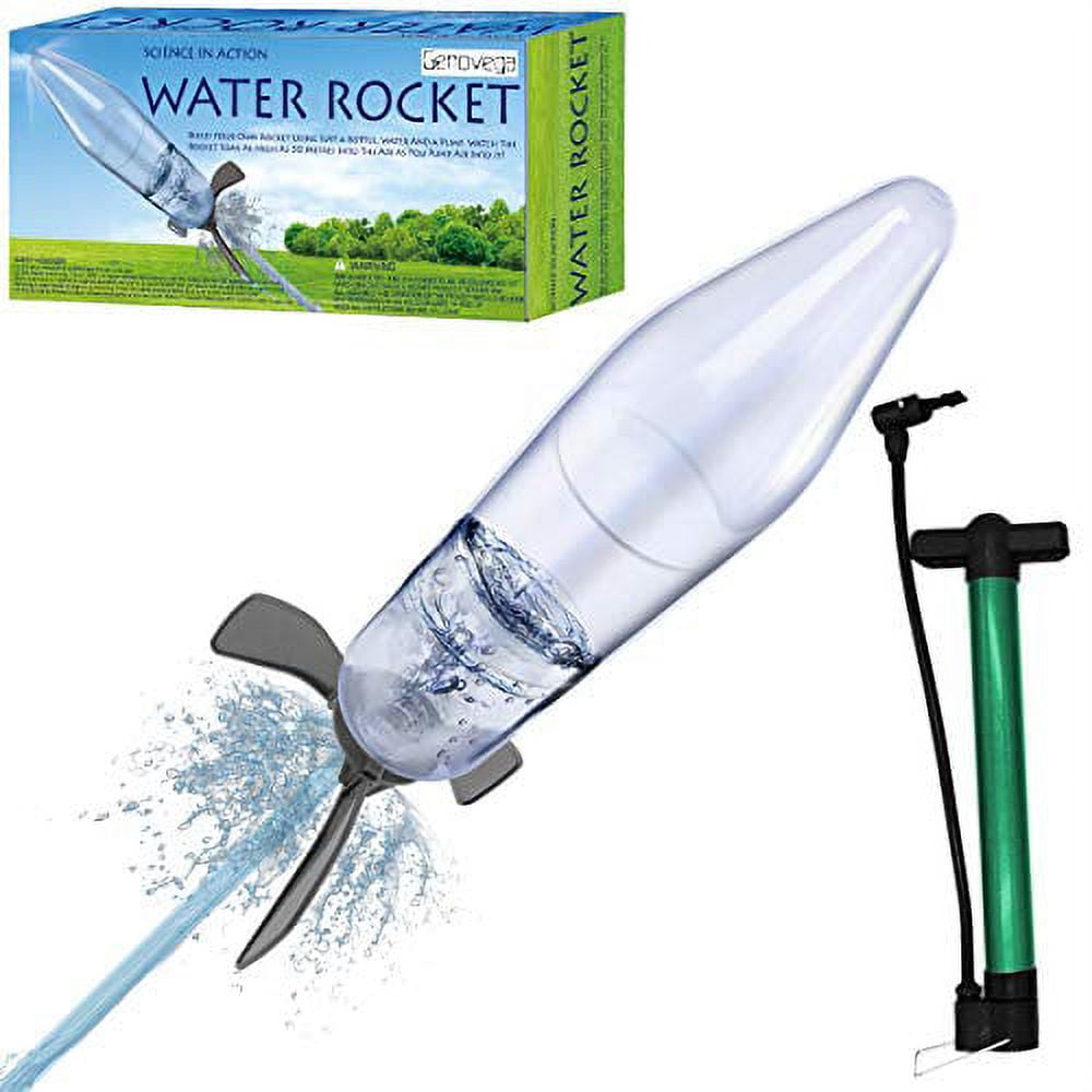 Genovega Water Bottle Stomp Model Rocket Launcher Outdoor Toys