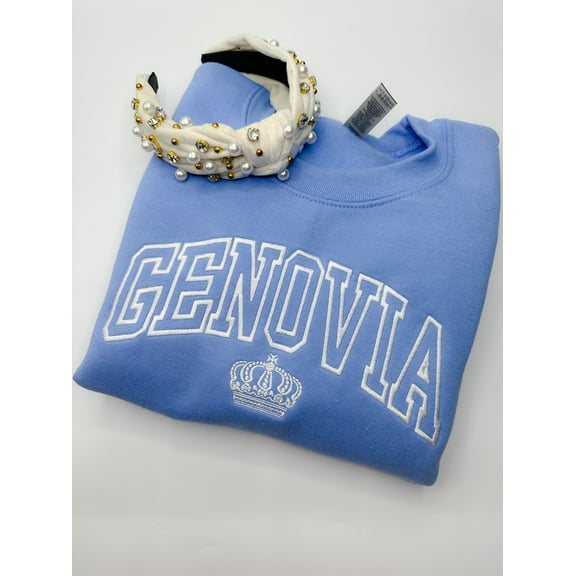 Genovia Embroidered Sweatshirt