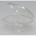 thumbnail image 1 of Genpak AD32F CPC 32 oz Hinged Deli High Dome Container with Lid - Case of 200, 1 of 2