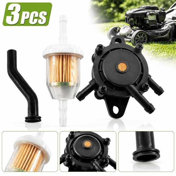 Genreen Briggs & Stratton Fuel Pump Replacement - Compatible with Kohler 7000 Series, Lawn Mowers & Small Engines