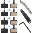 thumbnail image 1 of Genreen Disc Brake Pads for Bicycle & eBike - 4 Pairs Semi-Metallic Brake Pads with 3 Professional Installation Tools, 1 of 8