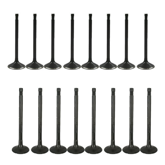 Genrics 16pcs Intake&Exhaust Engine Valves For 02-10 Chevrolet Cavalier Cobalt Malibu