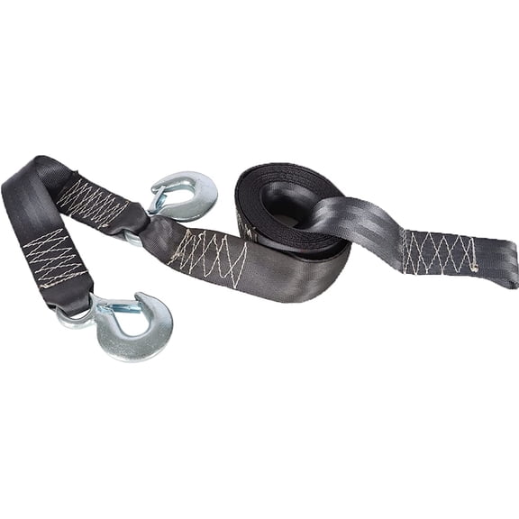Genrics 2 Inch 20 Feet Boat Trailer Winch Strap Double Hook Replacement for Ranger Boats 9642019