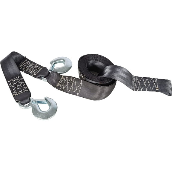 Genrics 2 Inch 20 Feet Boat Trailer Winch Strap Double Hook Replacement for Ranger Boats 9642019