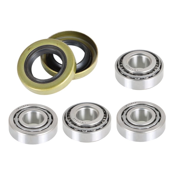 Genrics 2 Set Front Wheel Bearings+Seal Kit For Club Car 1982-2002 DS Golf Cart