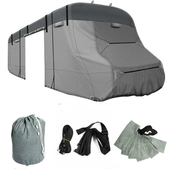Genrics 26' - 29' Windproof Camper Cover RV Class C Trailer Camper Anti-uv